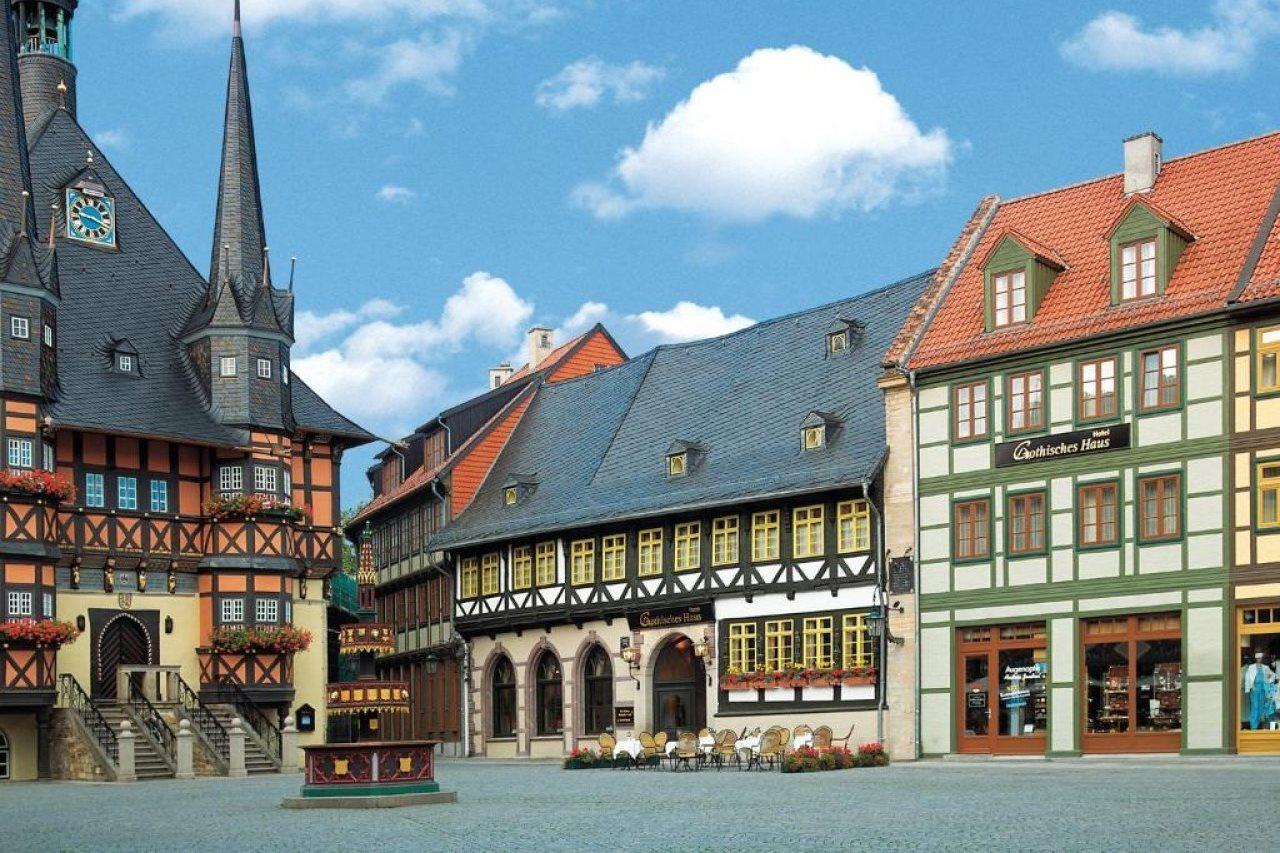 Travel Charme Gothisches Haus Wernigerode Exterior foto