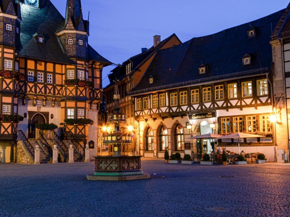 Travel Charme Gothisches Haus Wernigerode Exterior foto