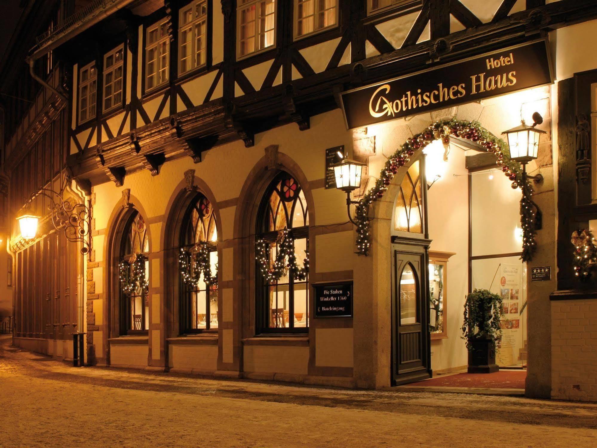 Travel Charme Gothisches Haus Wernigerode Exterior foto