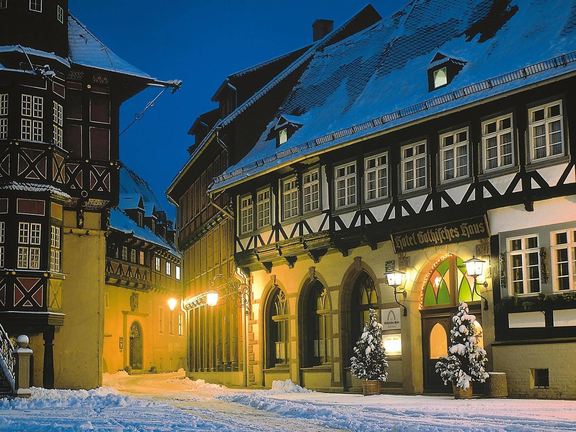 Travel Charme Gothisches Haus Wernigerode Exterior foto